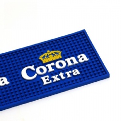 OEM/ODM 2023 best quality custom logo soft pvc bar spill mat for bar accessories