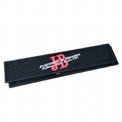 Custom Promotional Design Personalized Non Slip Printing Bar Service Mat Soft PVC Silicone Rubber Spill Beer Bar Runner Mat with Logos